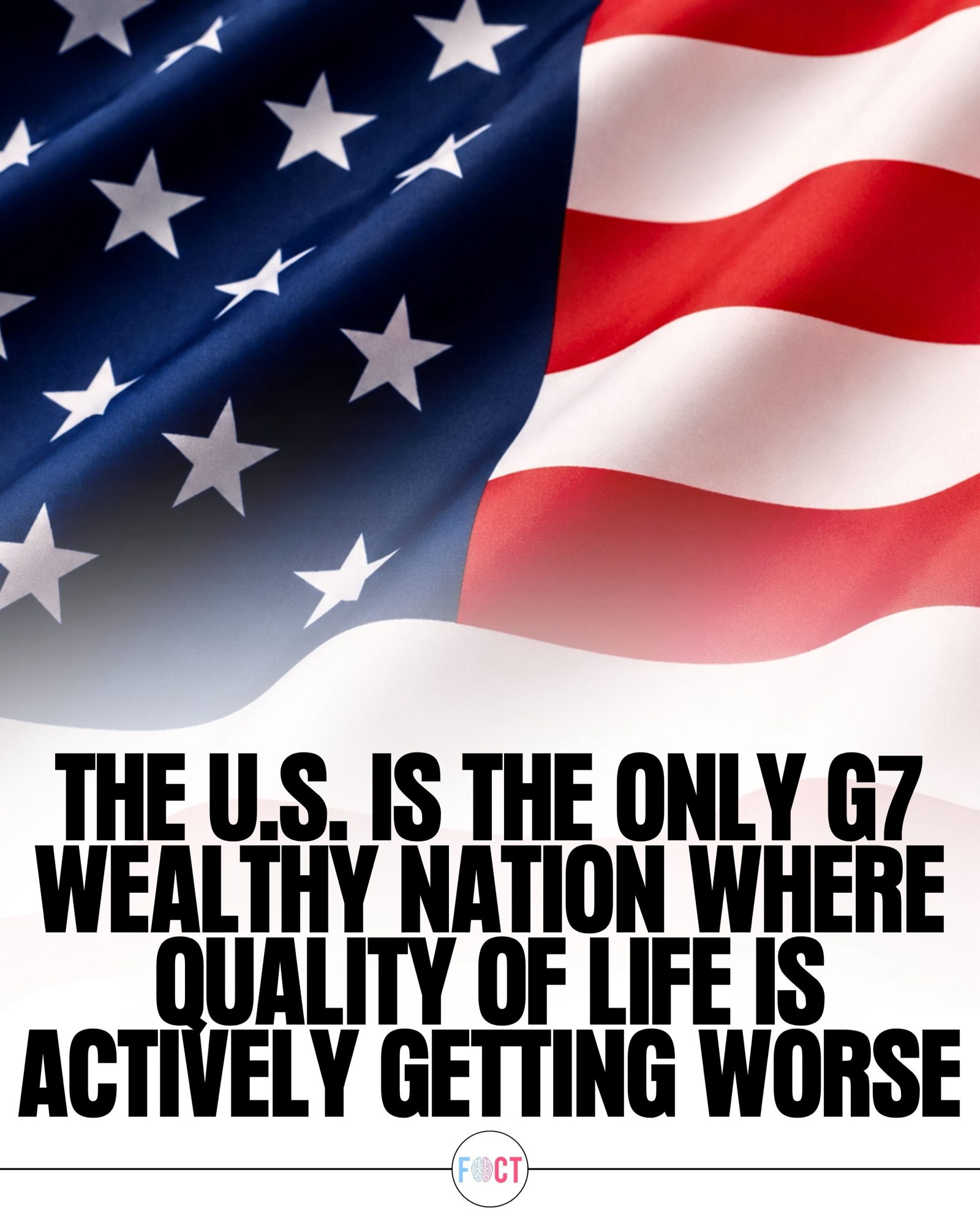 U.S. Quality of Life Declining: G7 Nations Comparison