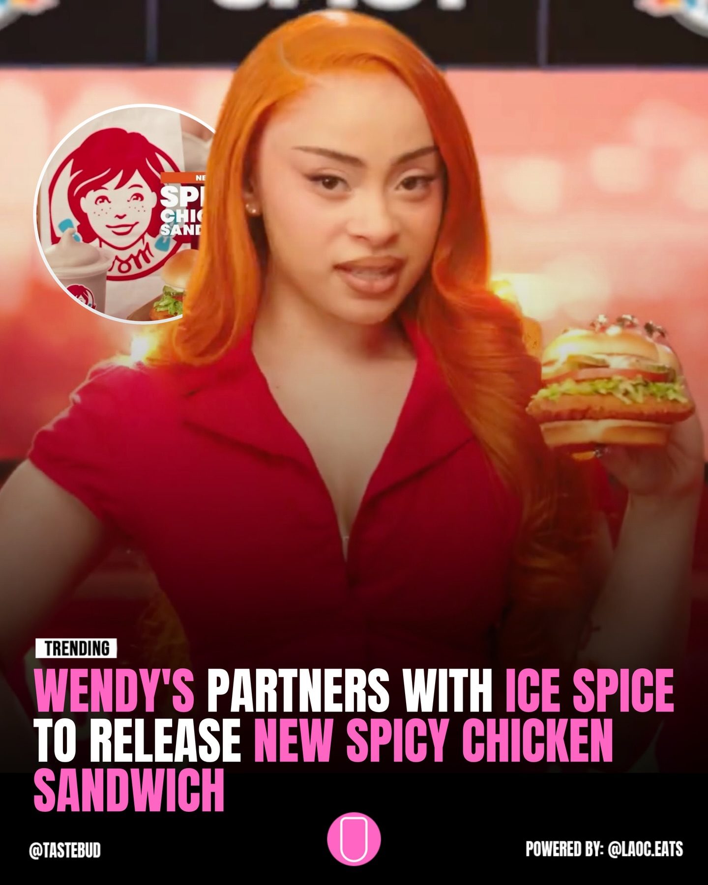 Wendy's Ice Spice Spicy Chicken Sandwich Collaboration