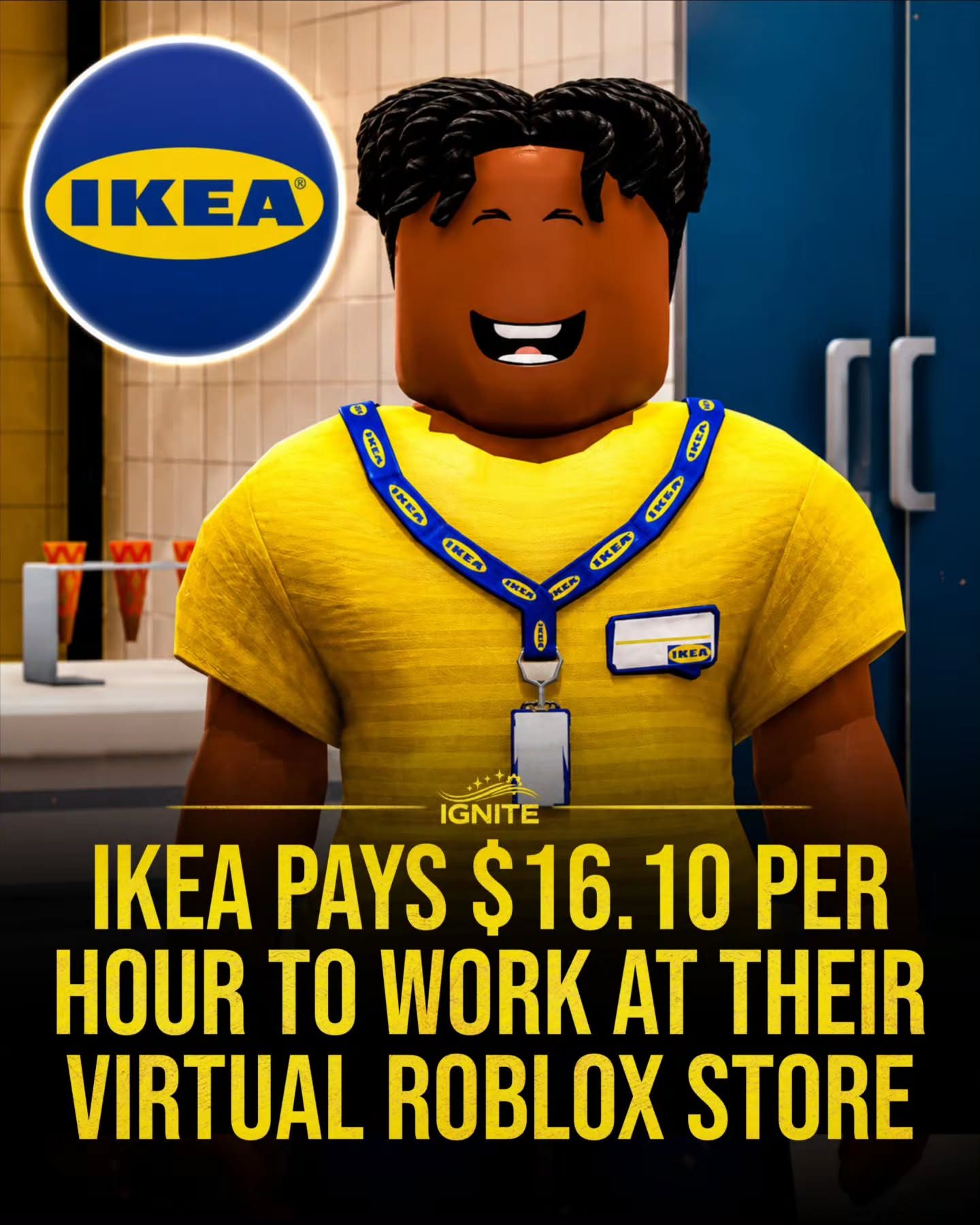 IKEA's Virtual Work Experience on Roblox