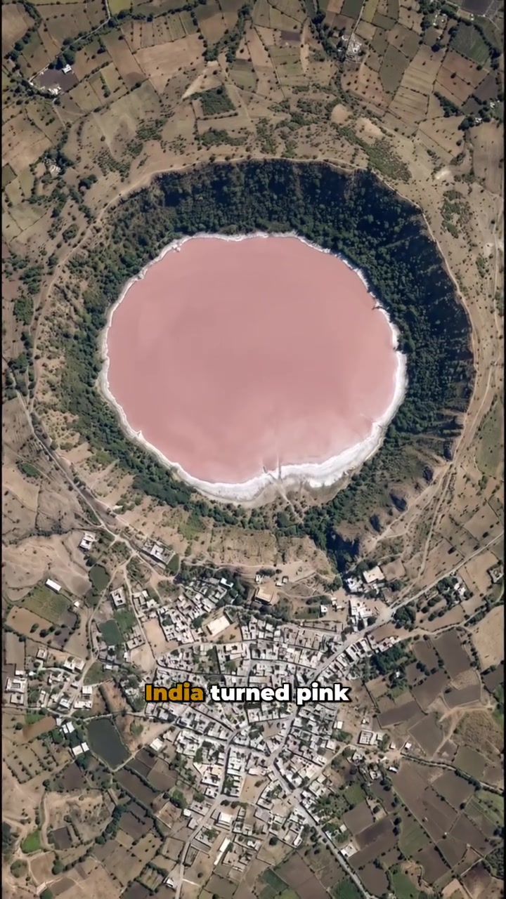Lonar Crater: India's Mysterious Pink Lake and Mars Link