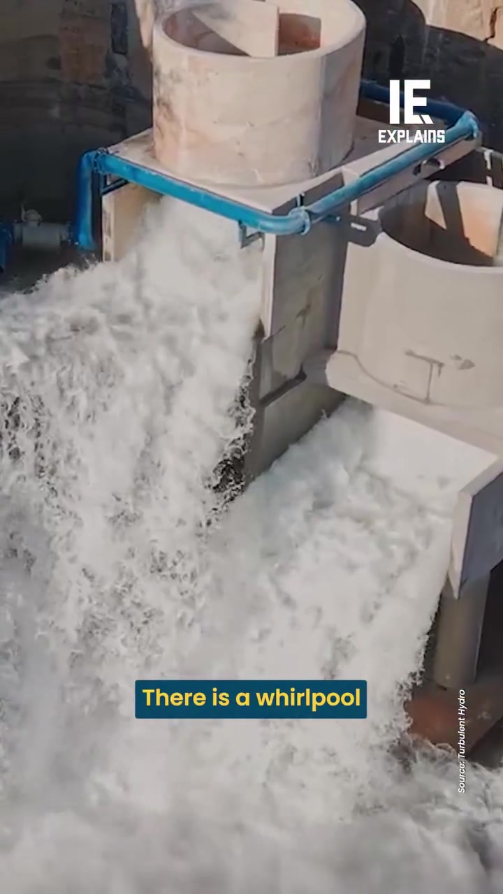 Vortex Turbine: Clean Energy from Rivers