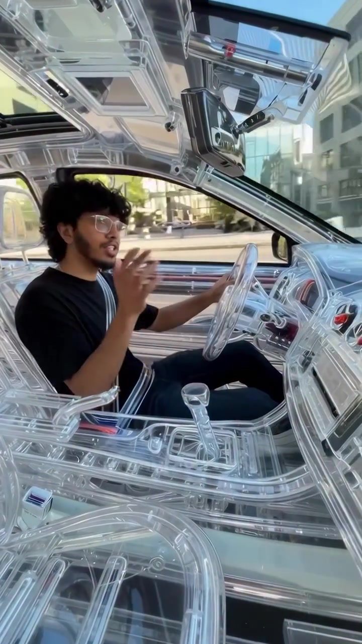 ATRRANG VISION's Transparent Car: A Surreal Automotive Innovation