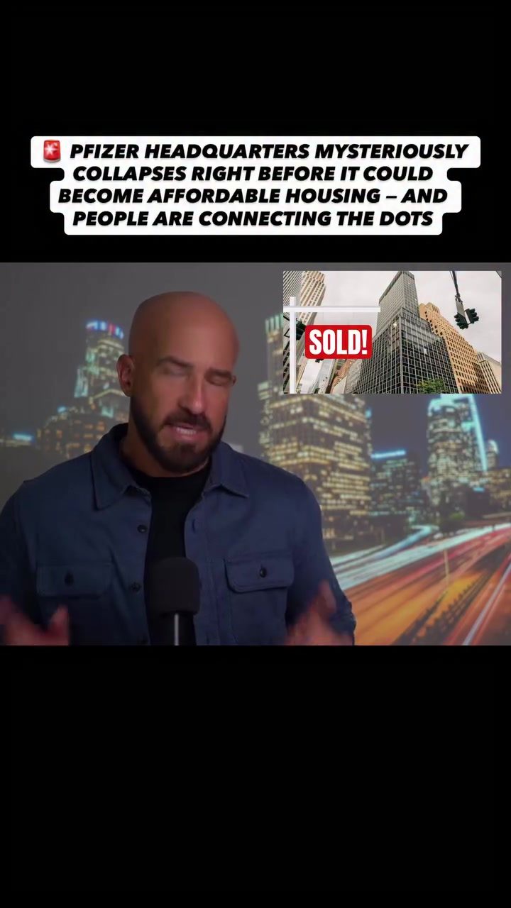 Pfizer Headquarters' Mysterious Collapse: Coincidence or Cover-up?