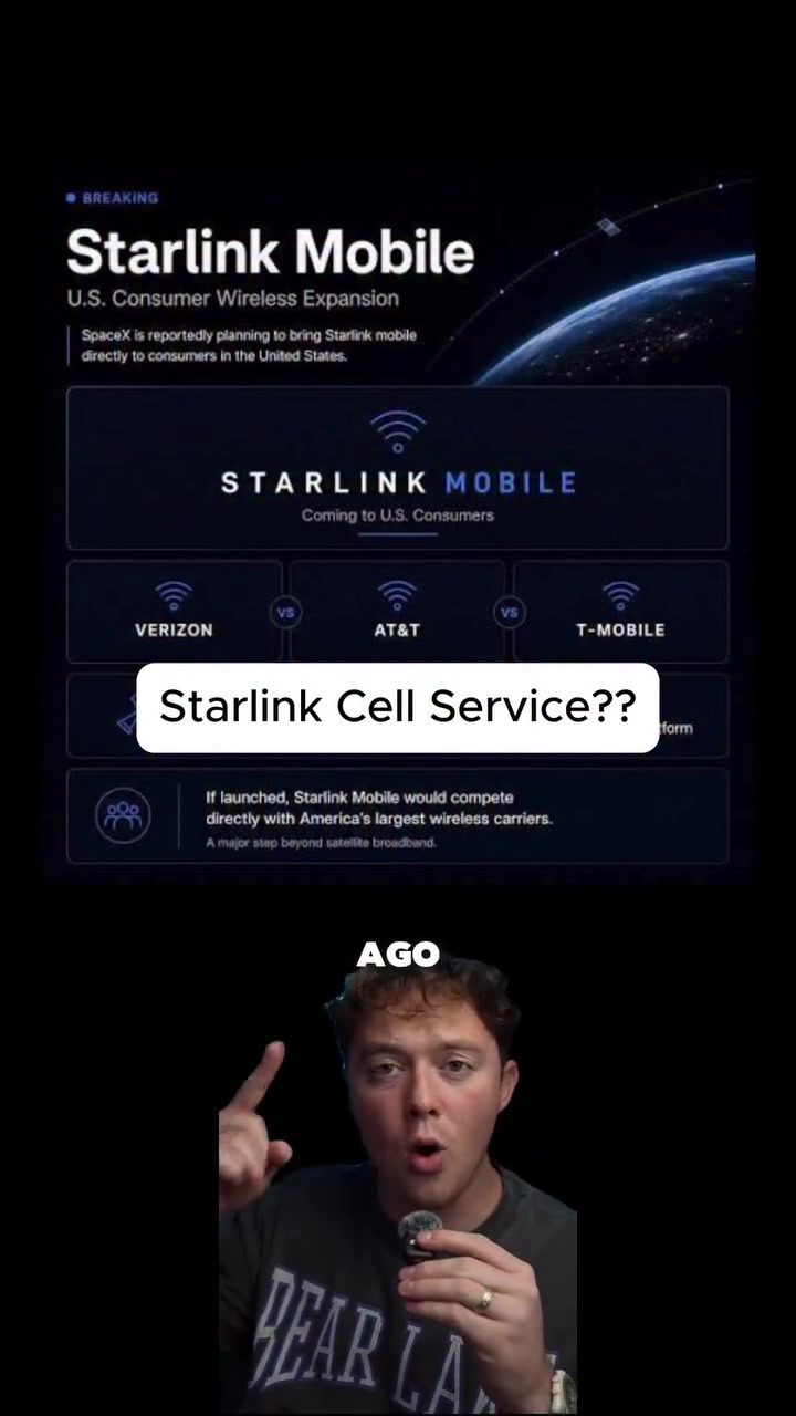 Starlink's Big Move: Challenging Verizon, AT&T, and T-Mobile