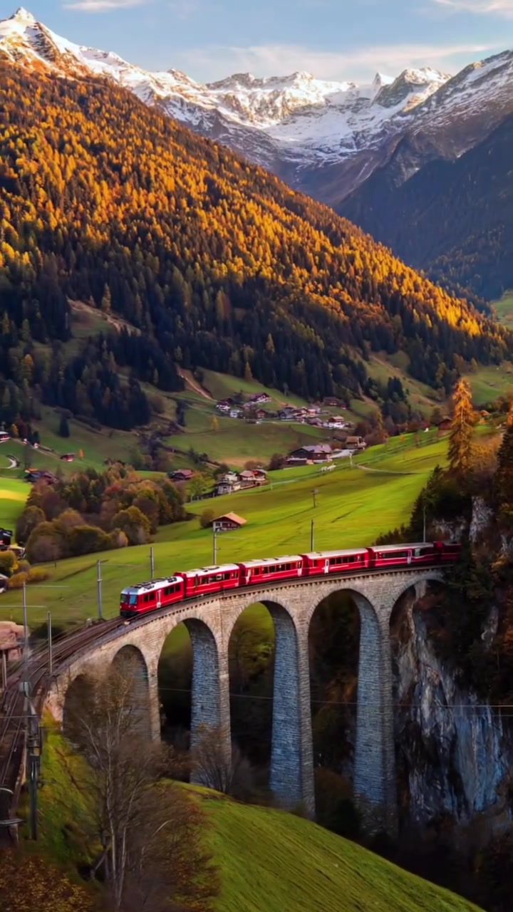 ### Discover the Beauty of the Swiss Alps with a Scenic Train Journey
