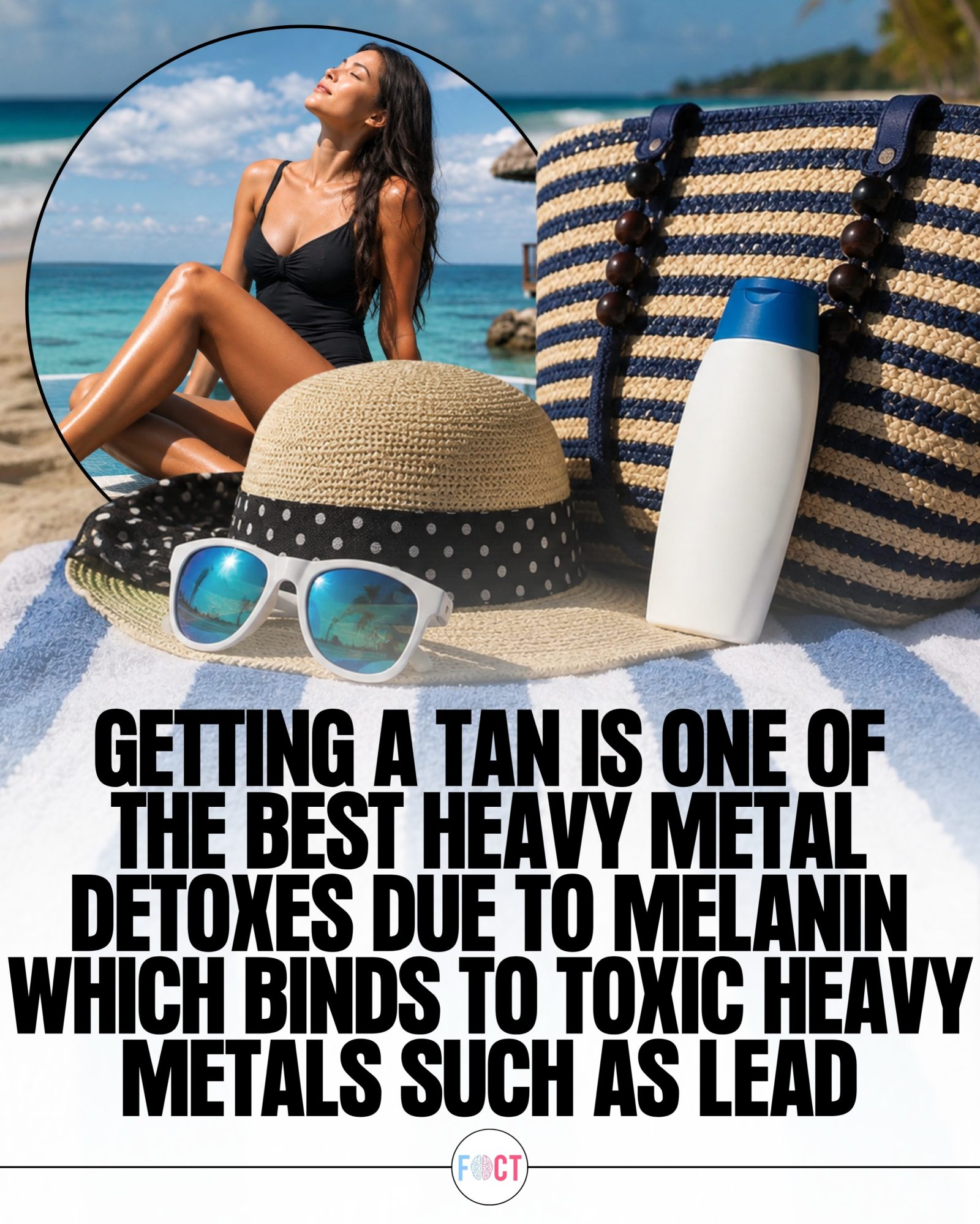 Melanin and Sun Tanning: A Natural Heavy Metal Detox