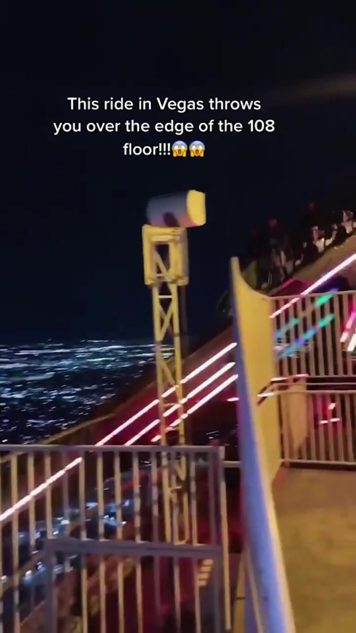 X-Scream Ride at Strat SkyPod Las Vegas