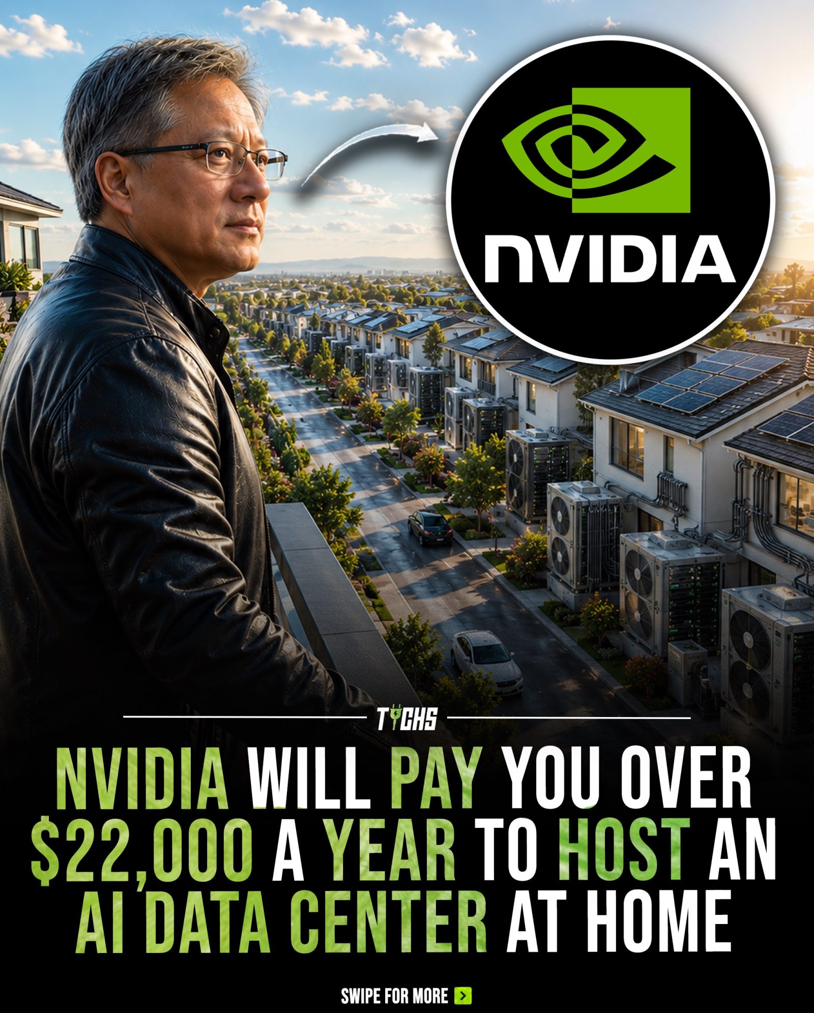 Earn $22,000+ Annually: Host NVIDIA AI Data Centers at Home