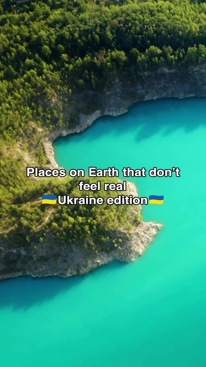 Ukraine's Breathtaking Landscapes: Aerial Views of Natural Marvels