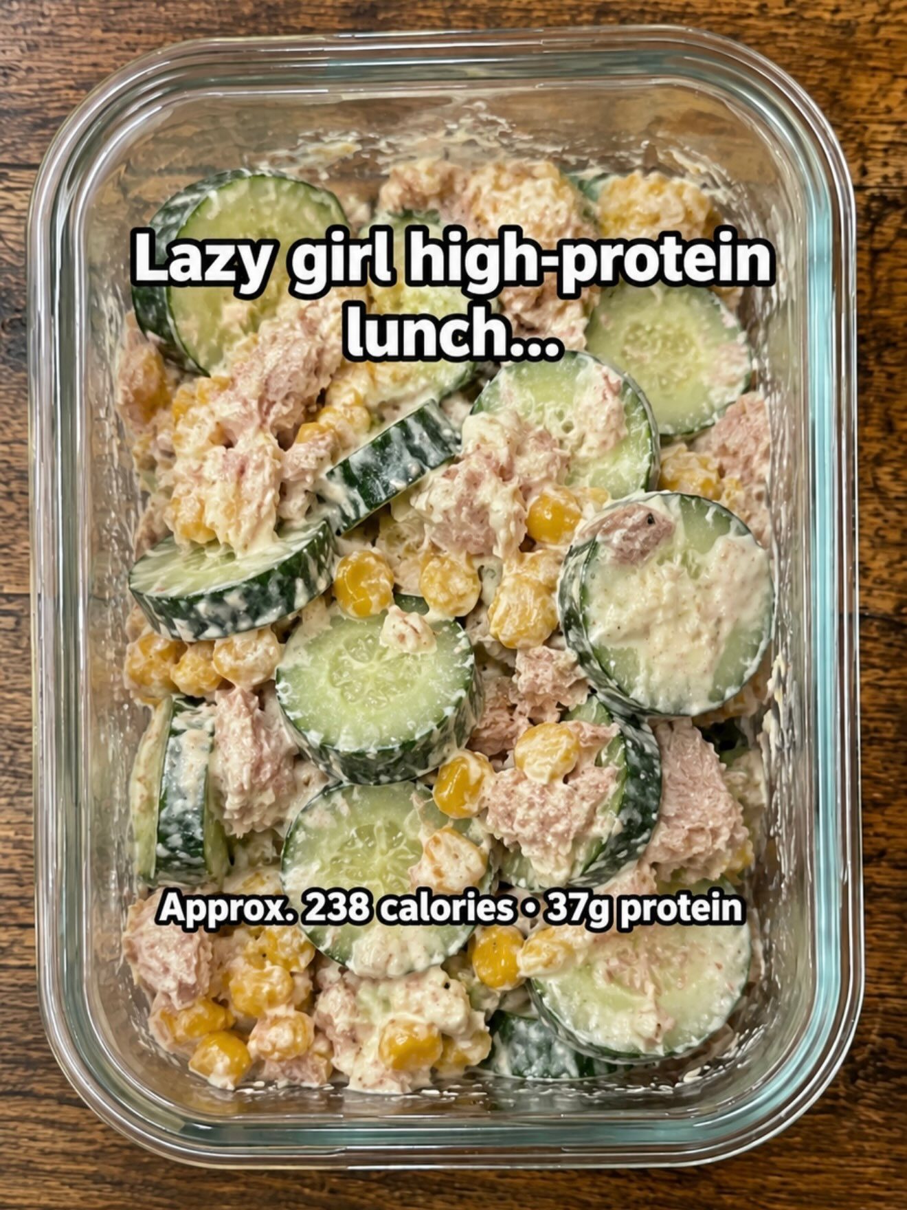 High Protein Tuna Lunch: 5-Minute Meal Prep
