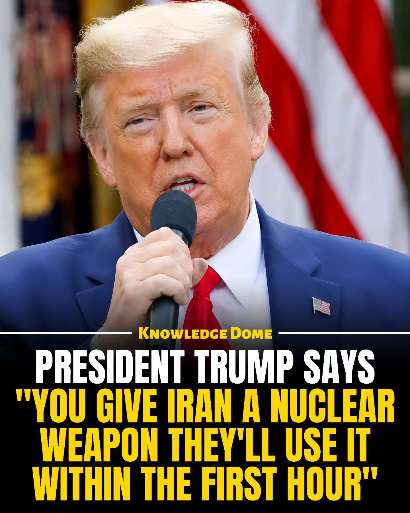 Trump Warns of Immediate Nuclear Threat from Iran