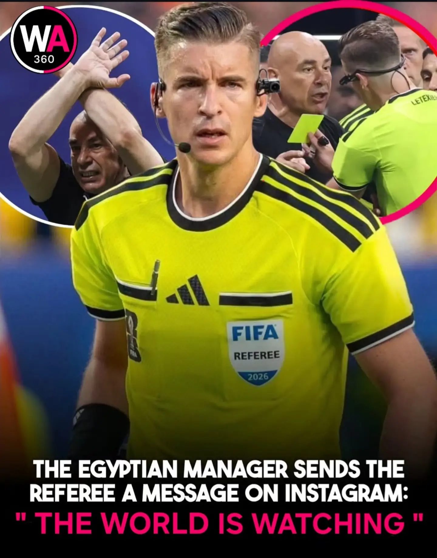 Egyptian Manager's Message Pushes FIFA Refereeing Debate