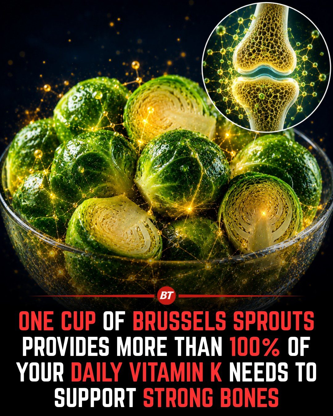 Brussels Sprouts: Your Daily Dose of Vitamin K for Strong Bones