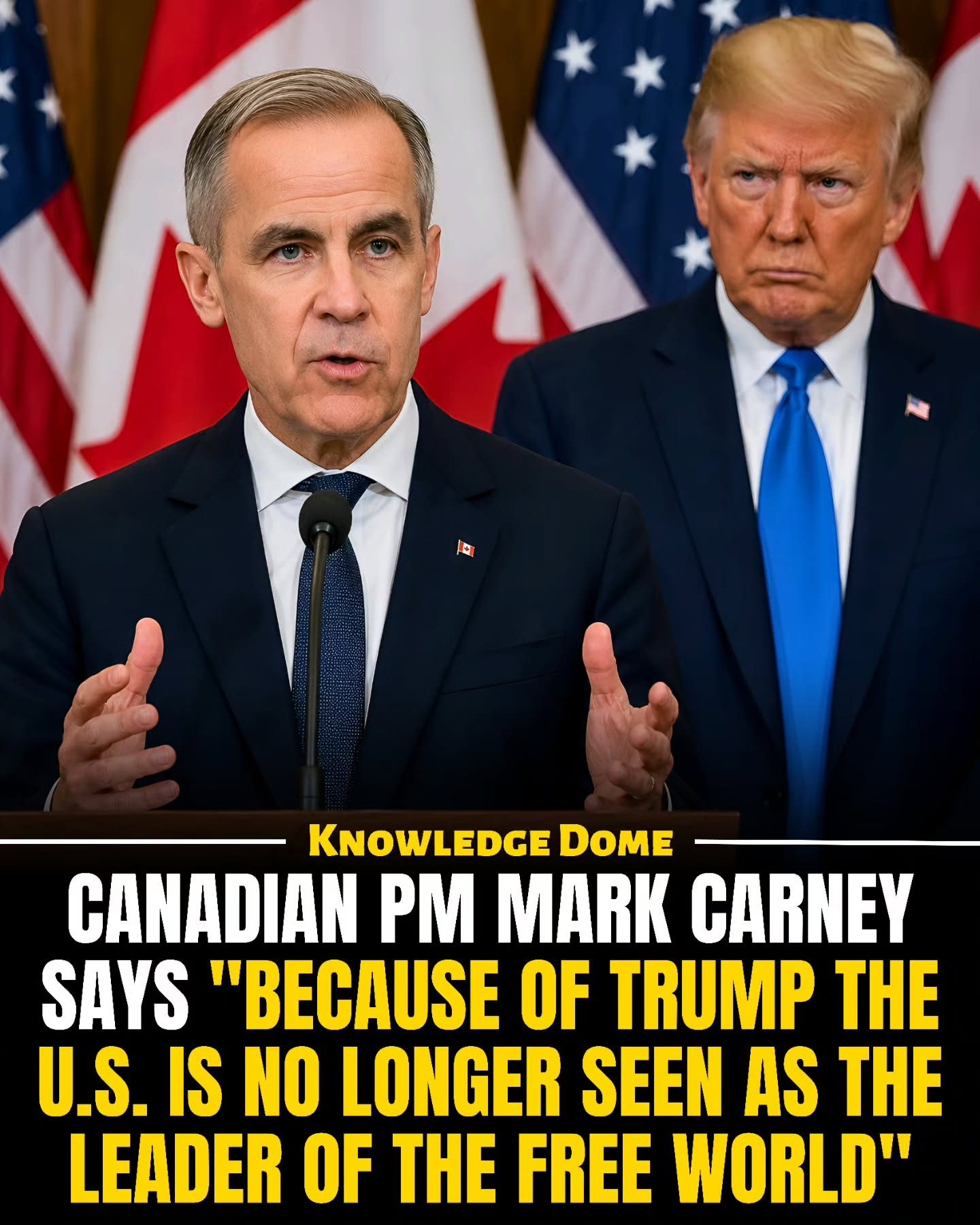Mark Carney: US No Longer Seen as Global Leader