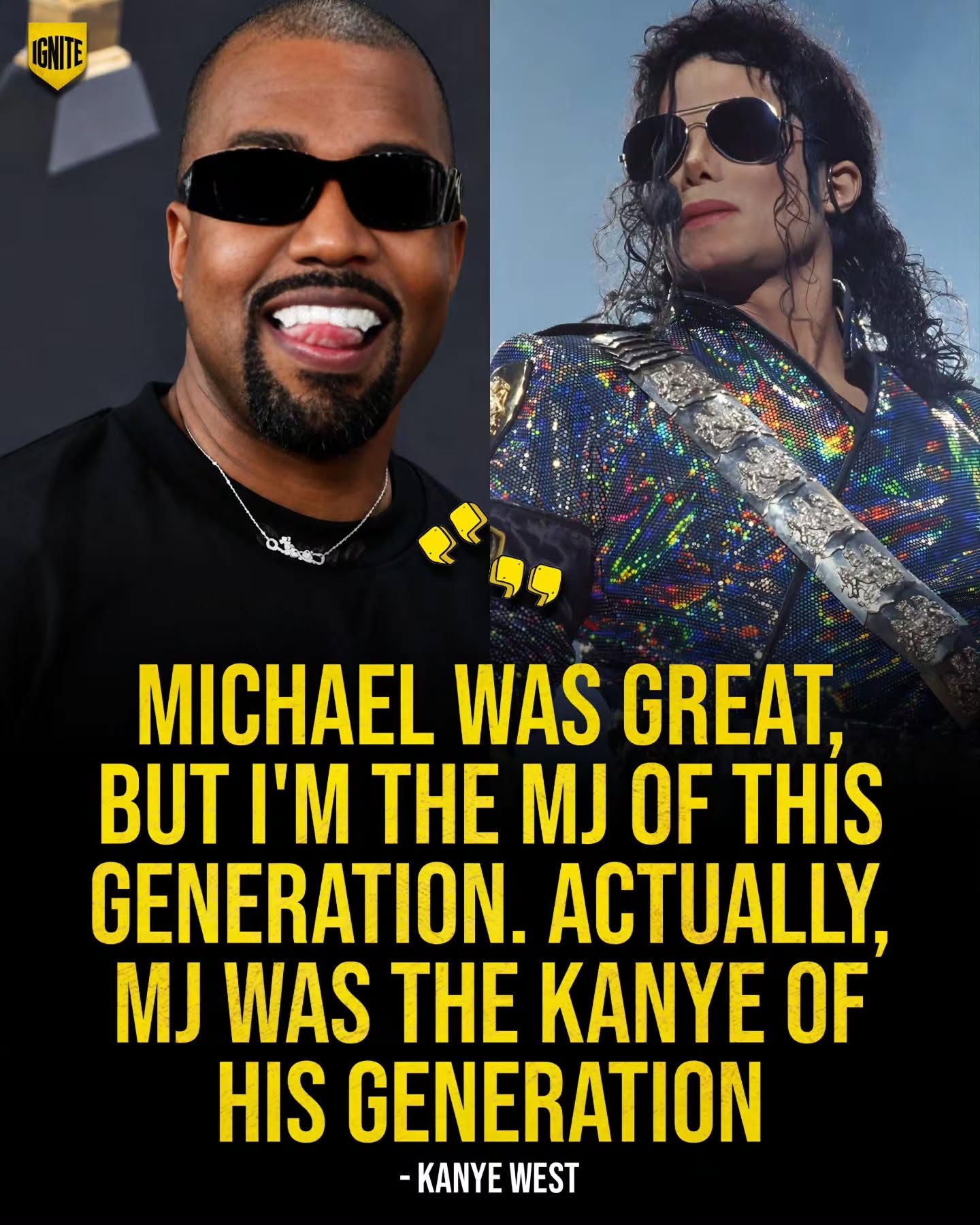 Kanye West's 2013 Quote: MJ vs Kanye Debate