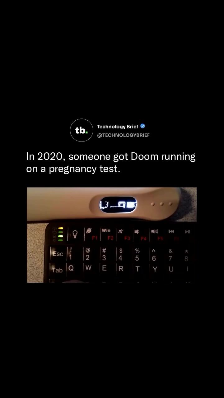 Doom on a Pregnancy Test: Ingenious Hack of 2020