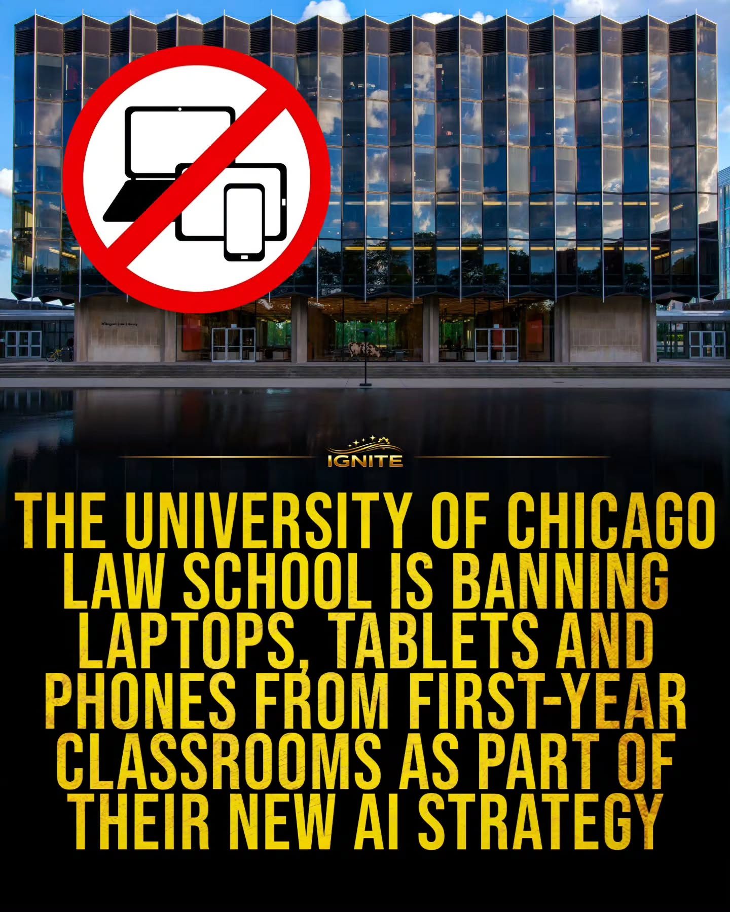 University of Chicago Law School Bans Devices in First-Year Classrooms