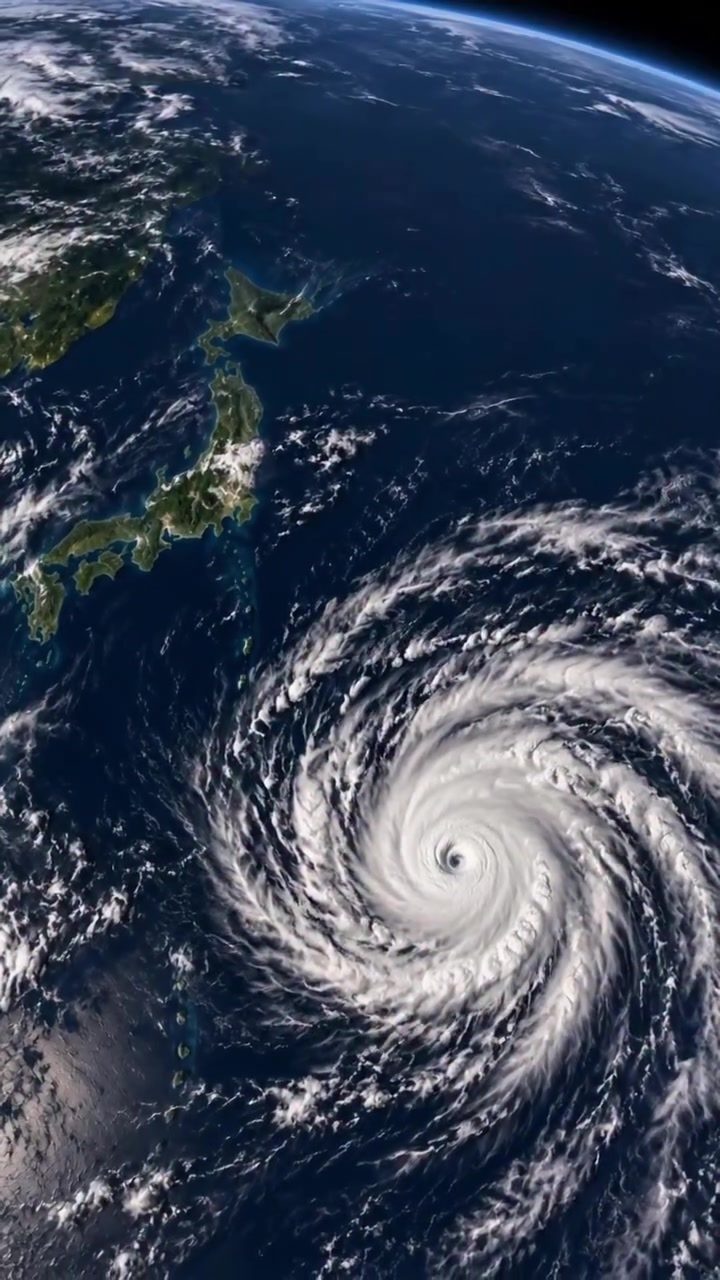 Typhoon Dojuan Threatens Eastern Japan
