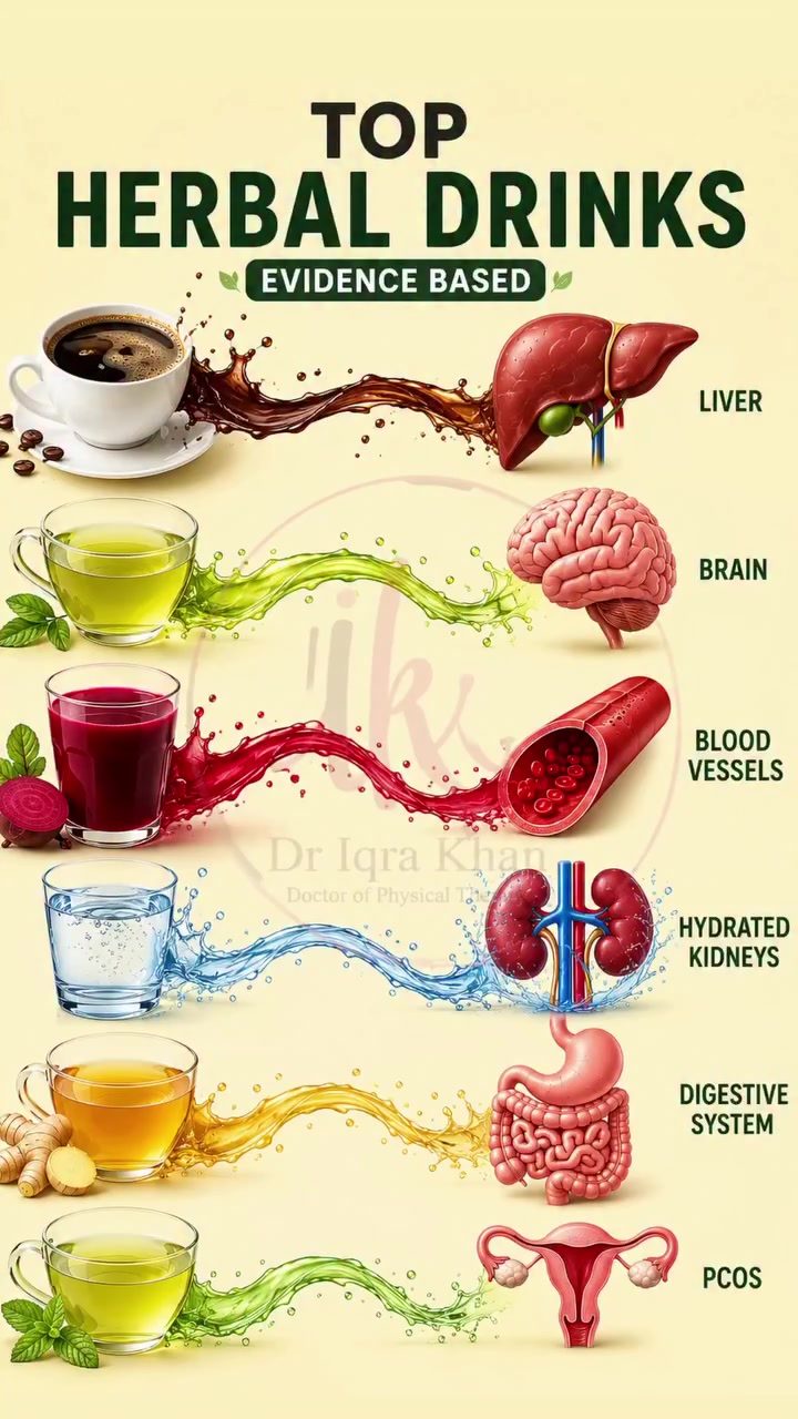 Evidence-Based Benefits of Plant Drinks for Liver and Brain Health