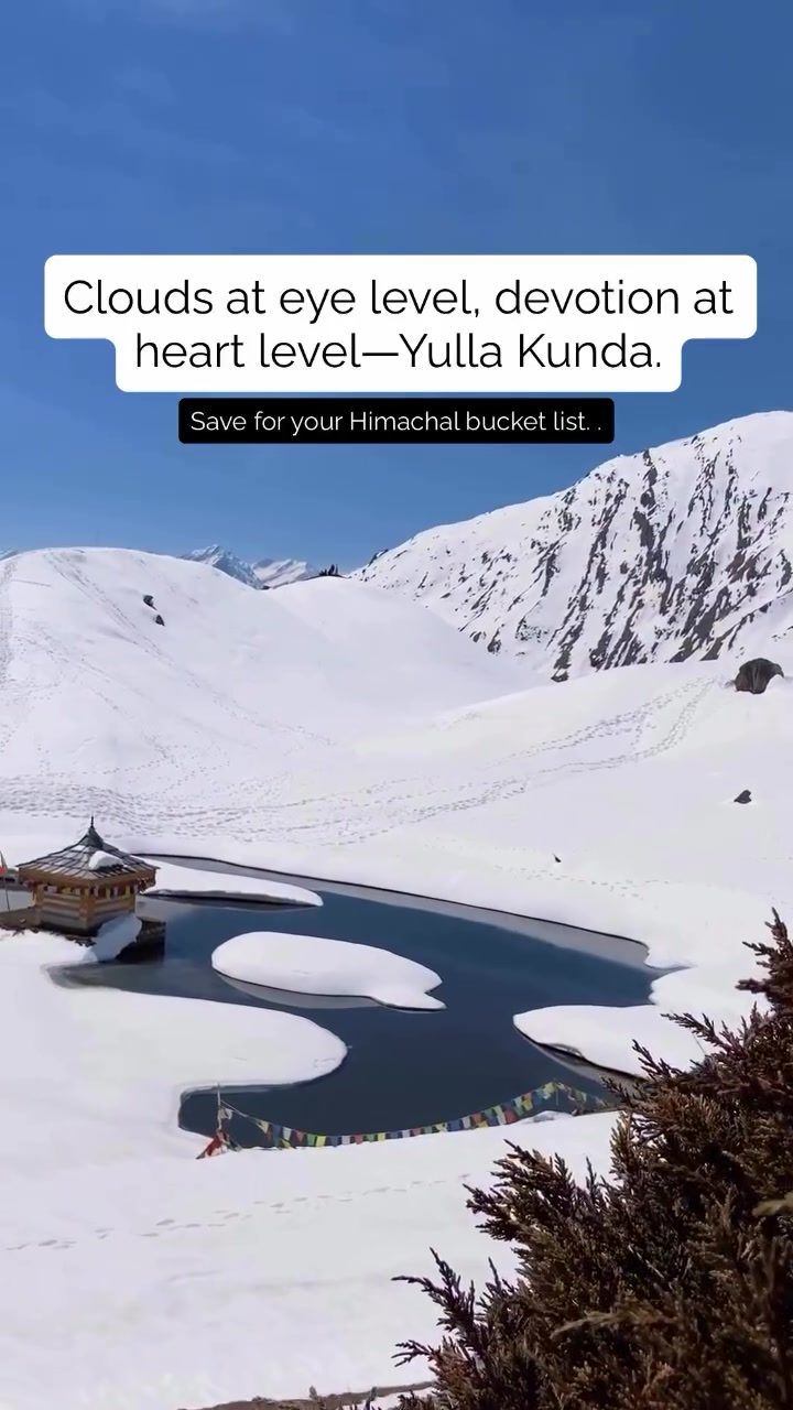 Serene Yulla Kunda Temple in Himachal Pradesh