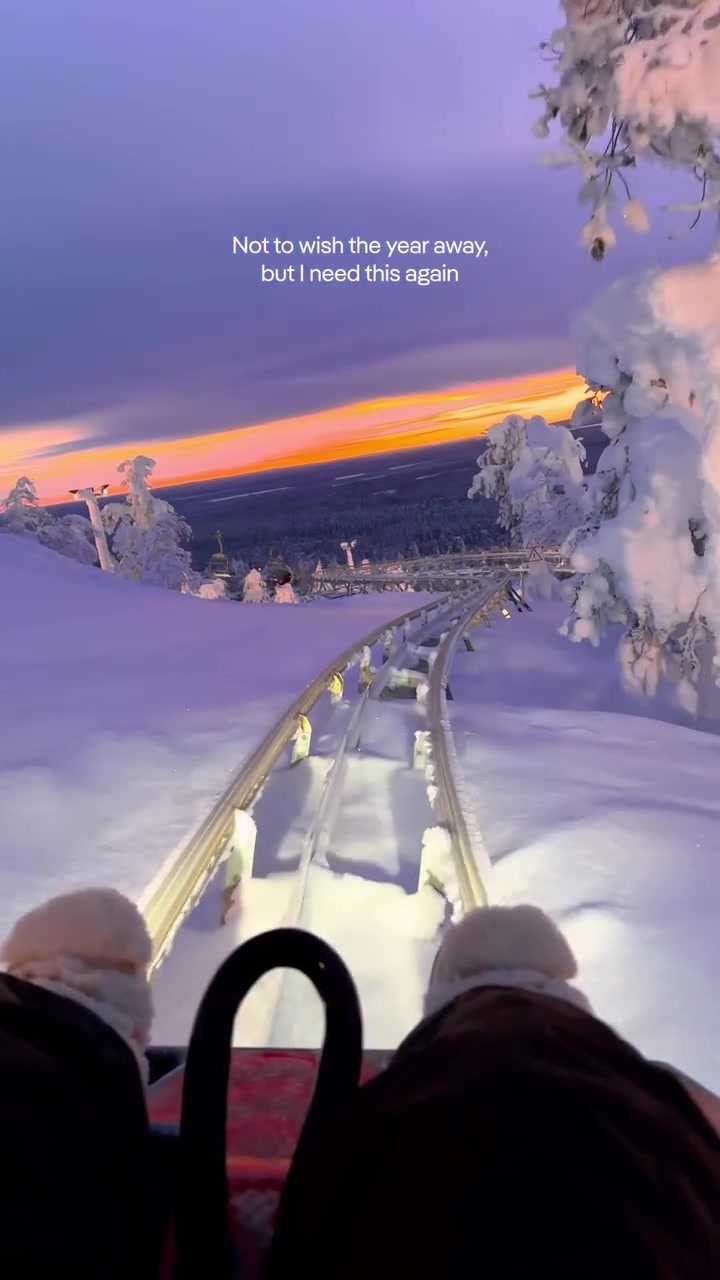 Ski Lift Ride: North Pole Polar Express