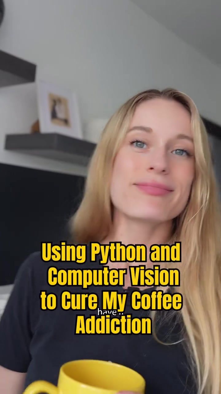Python Script Tracks Coffee Sips with Computer Vision