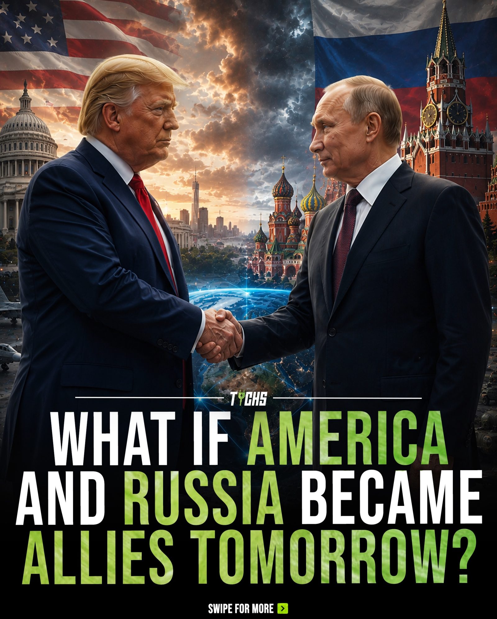 What Would Happen if the US and Russia Became Allies?