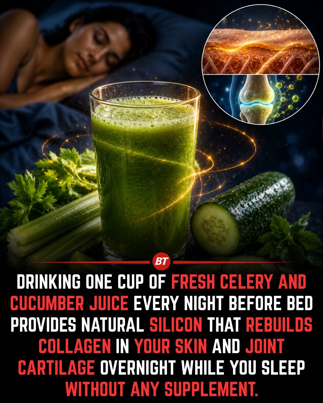 Celery & Cucumber Juice: Boost Collagen for Skin and Joints