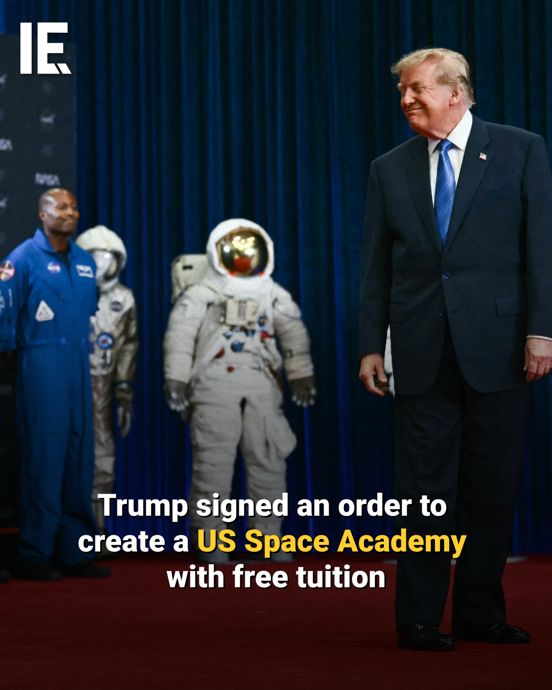 Trump's US Space Academy: Free Tuition Order