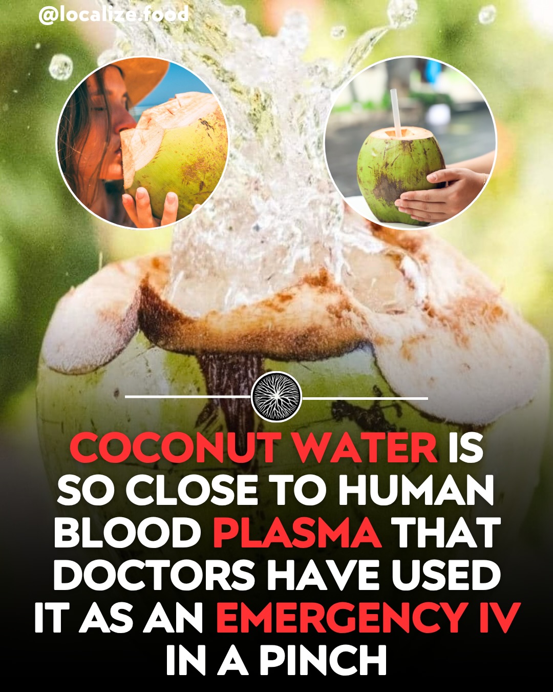 Coconut Water as Emergency IV Fluid for Doctors