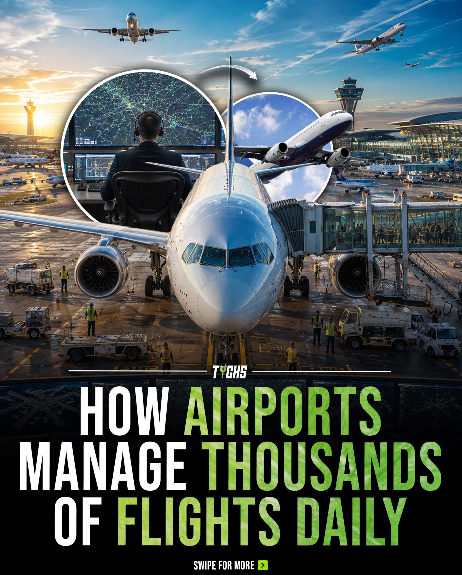 Unveiling the Hidden Systems: How Airports Manage Daily Flight Traffic