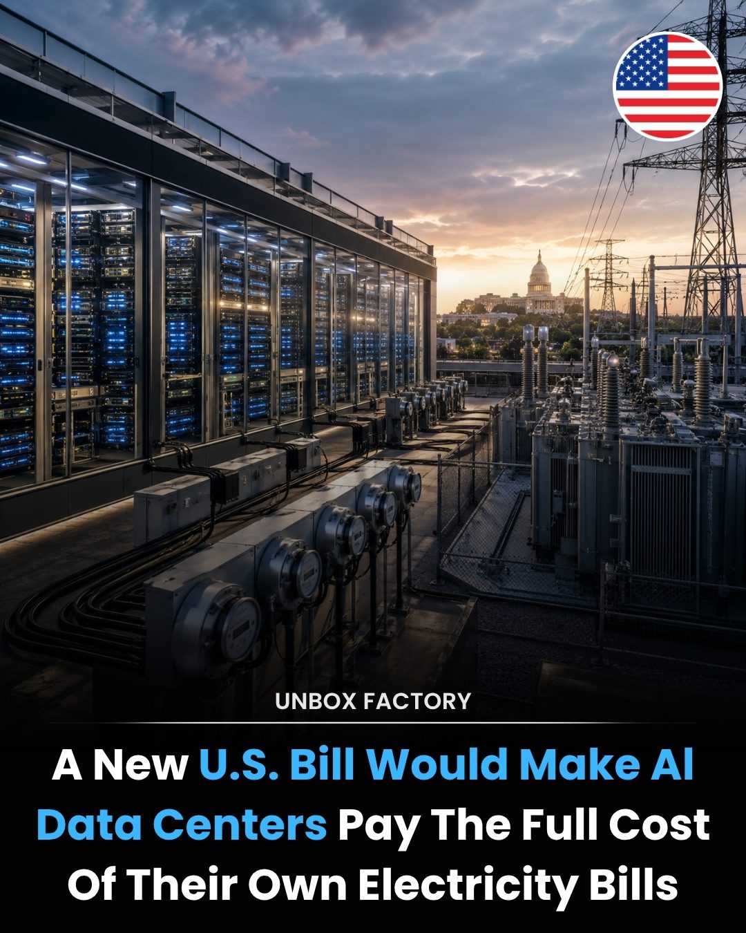 AI Data Centers May Soon Pay Full Electricity Costs