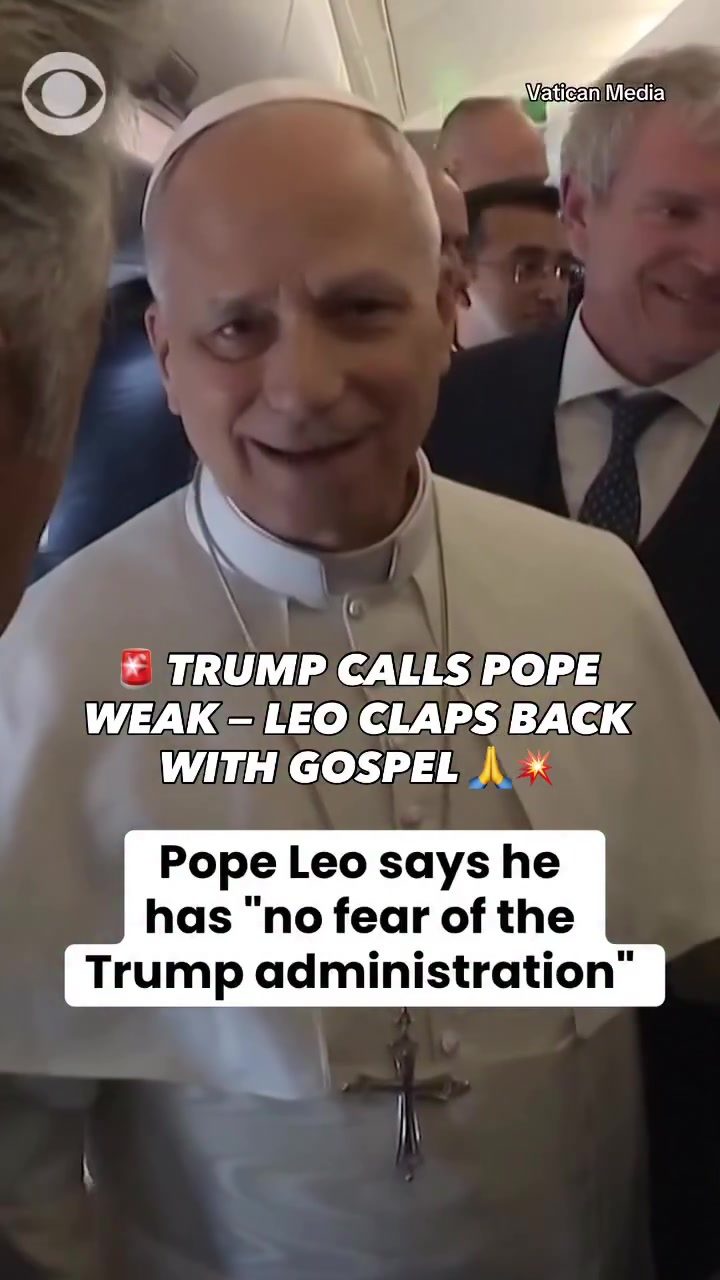 Pope Leo Defends Gospel Message in Response to Trump