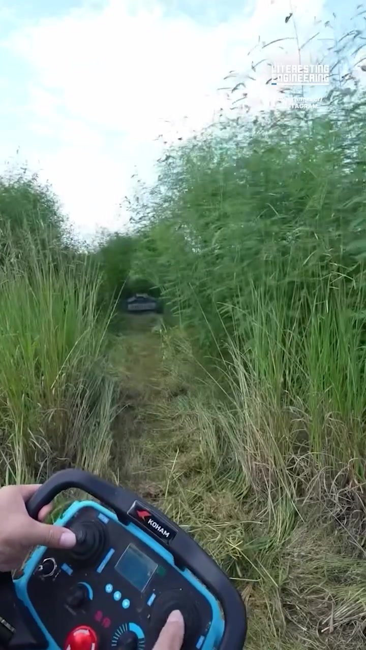KOHAM Autonomous Lawn Mower Tackles Tough Terrains