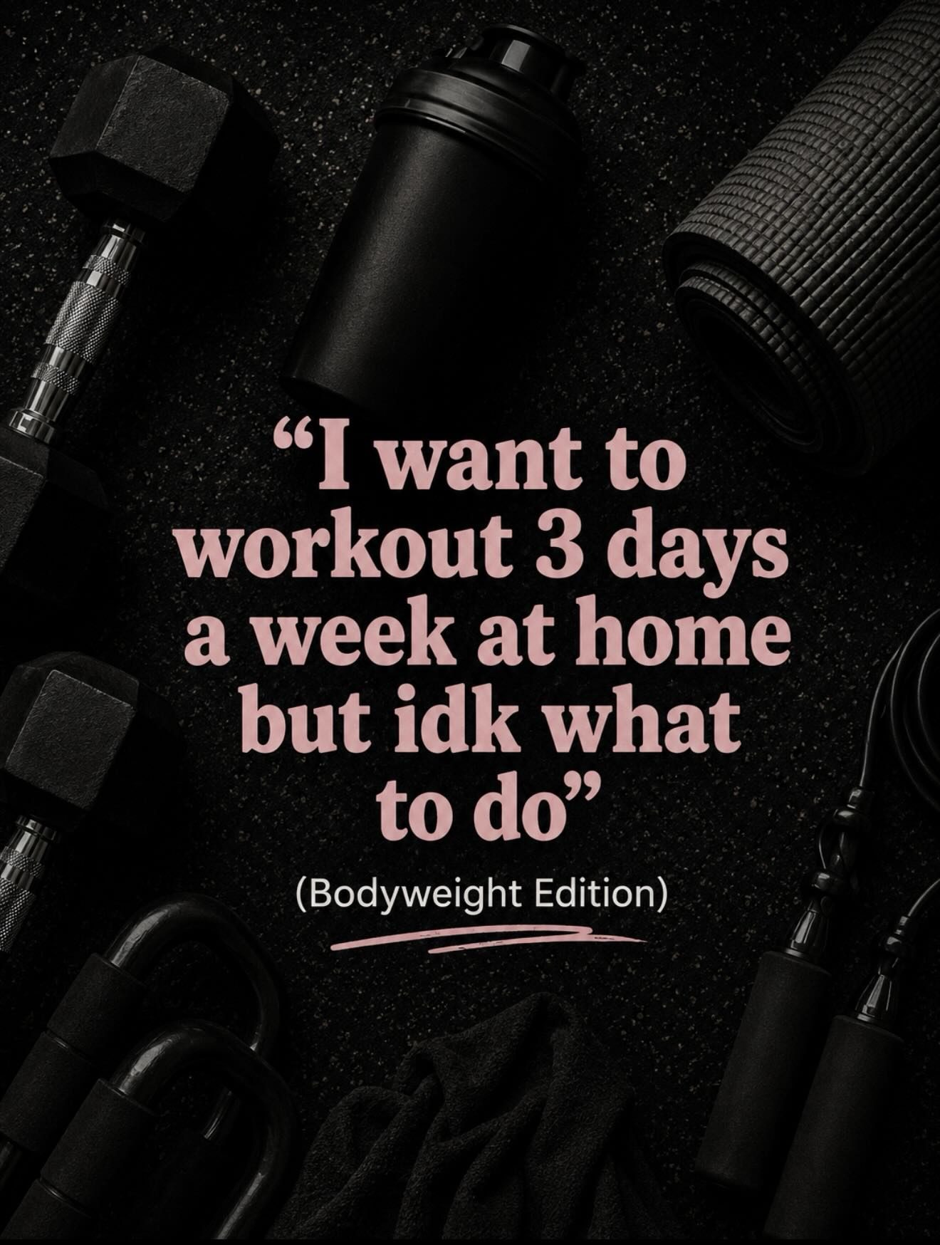 3-Day Home Workout Routine for Strength and Endurance