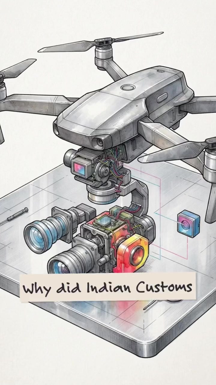 Indian Customs Seize Restricted Drones at Delhi Airport