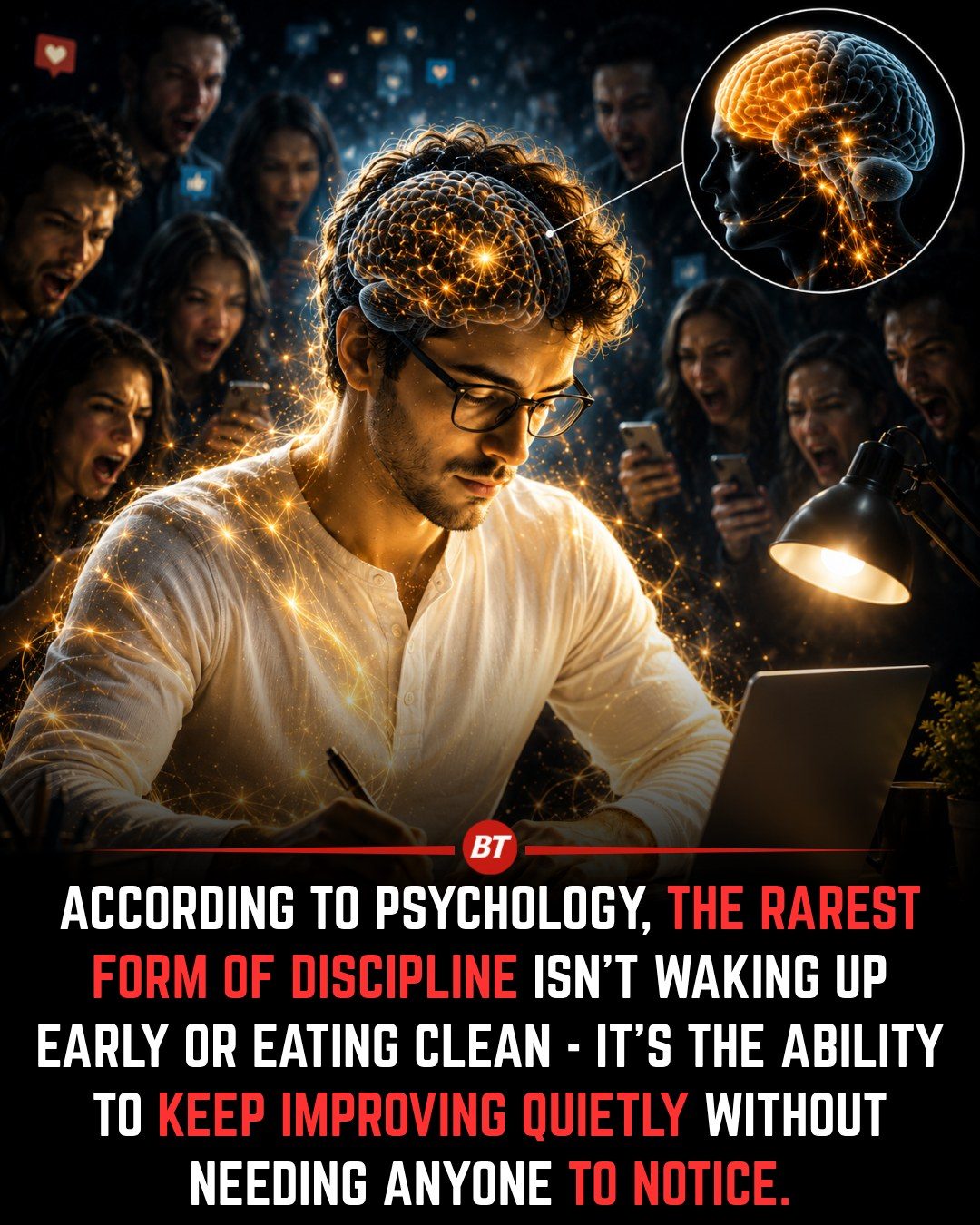 The Rare Discipline of Silent Self-Improvement