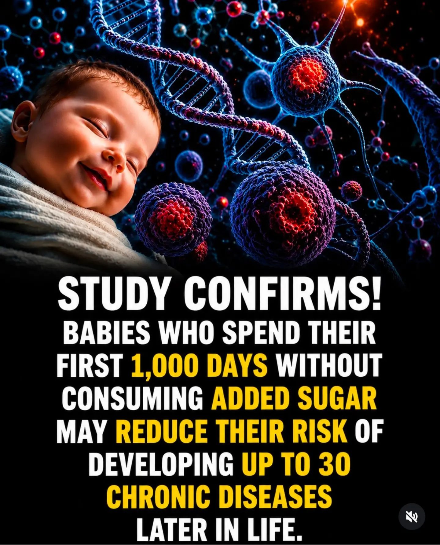 Limiting Sugar in First 1,000 Days: Boosting Infant Health