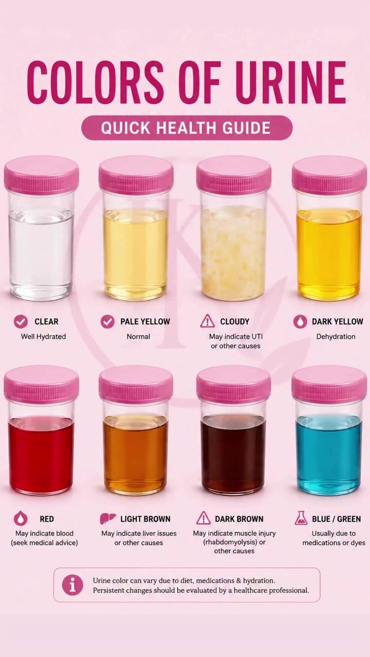 Urine Colors: Signs of Health and Hydration