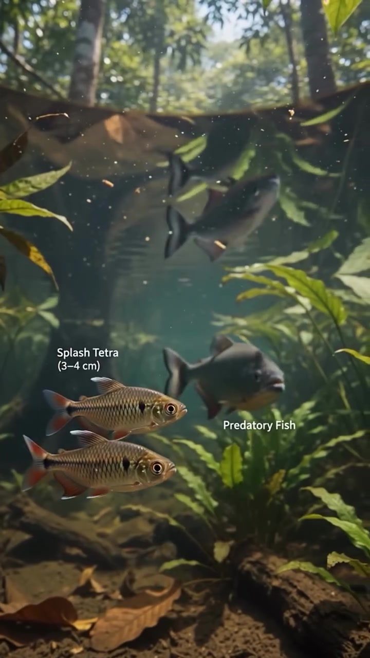 The Fascinating Reproductive Behavior of the Splash Tetra