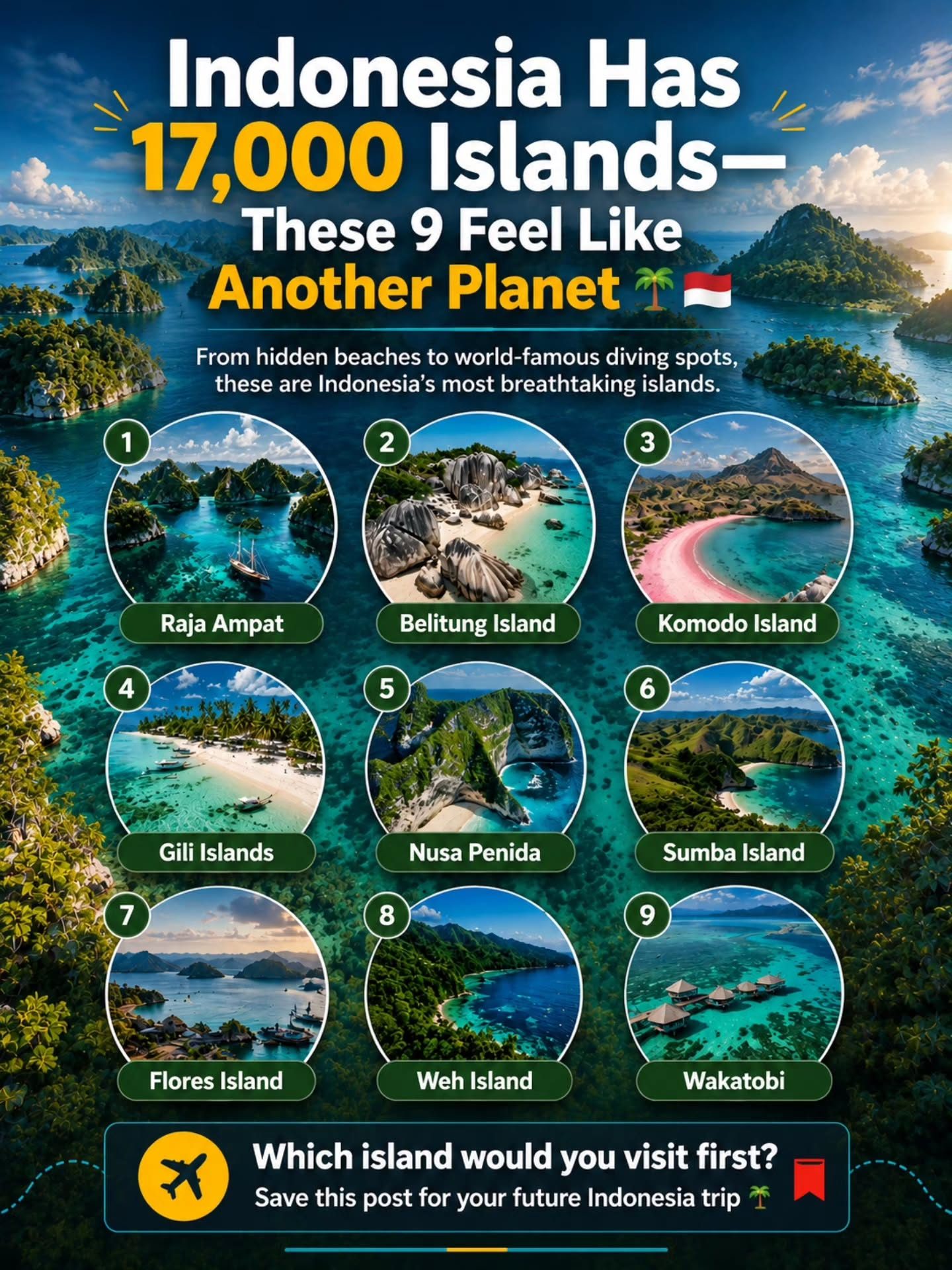 Explore the World-Class Diving and Hidden Beaches of Indonesia's 9 Gems