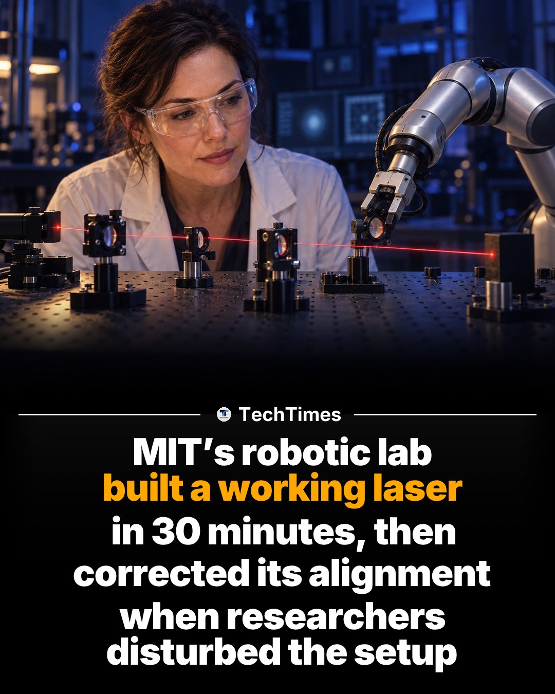 MIT's Robotic Laser Alignment in 30 Minutes