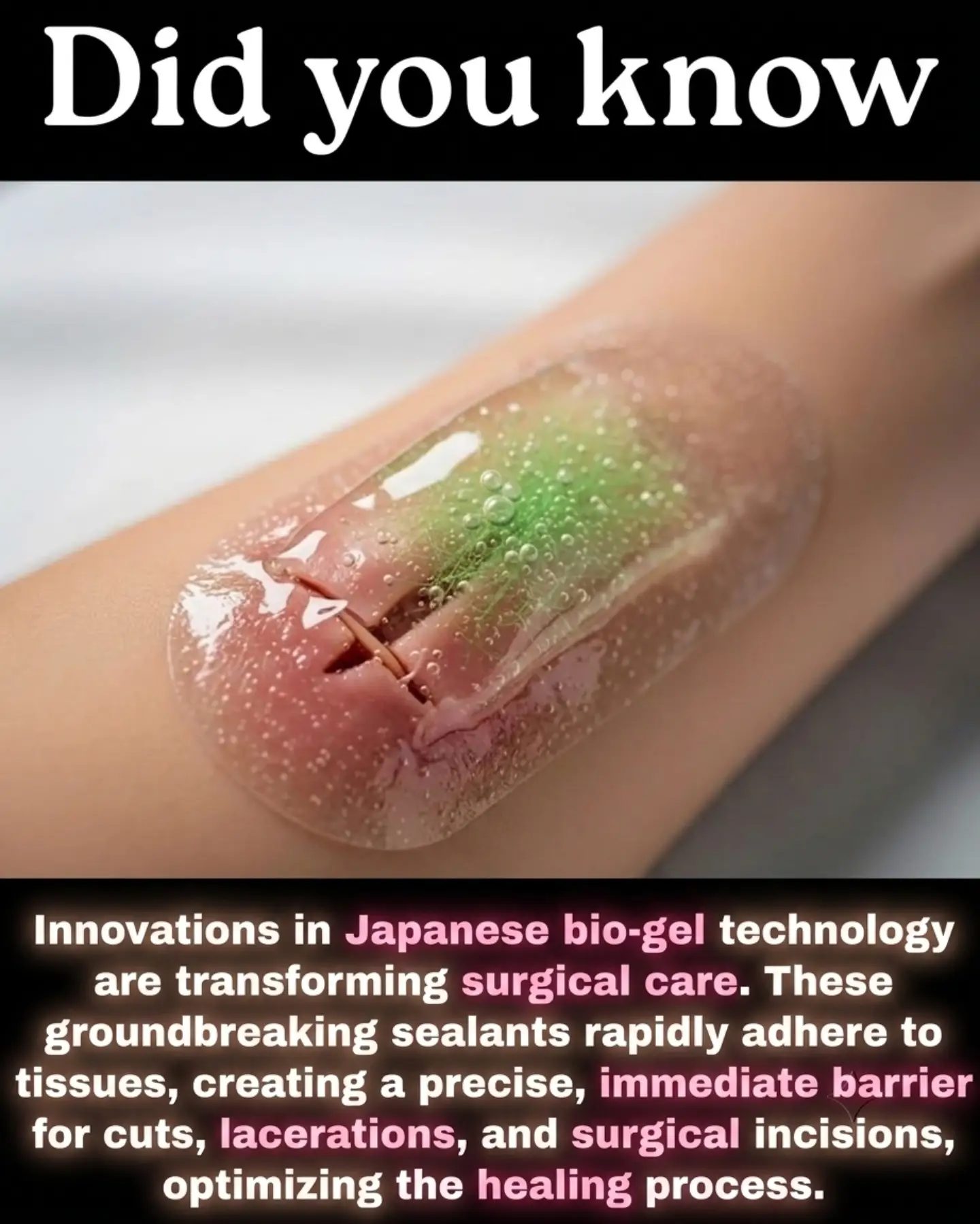 Japanese Bio-Gel's Impact on Surgical Healing
