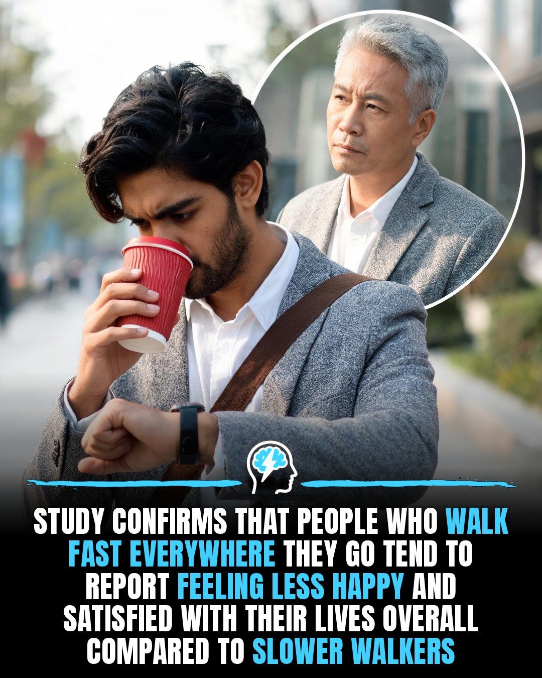 How Fast You Walk May Predict Your Happiness Levels