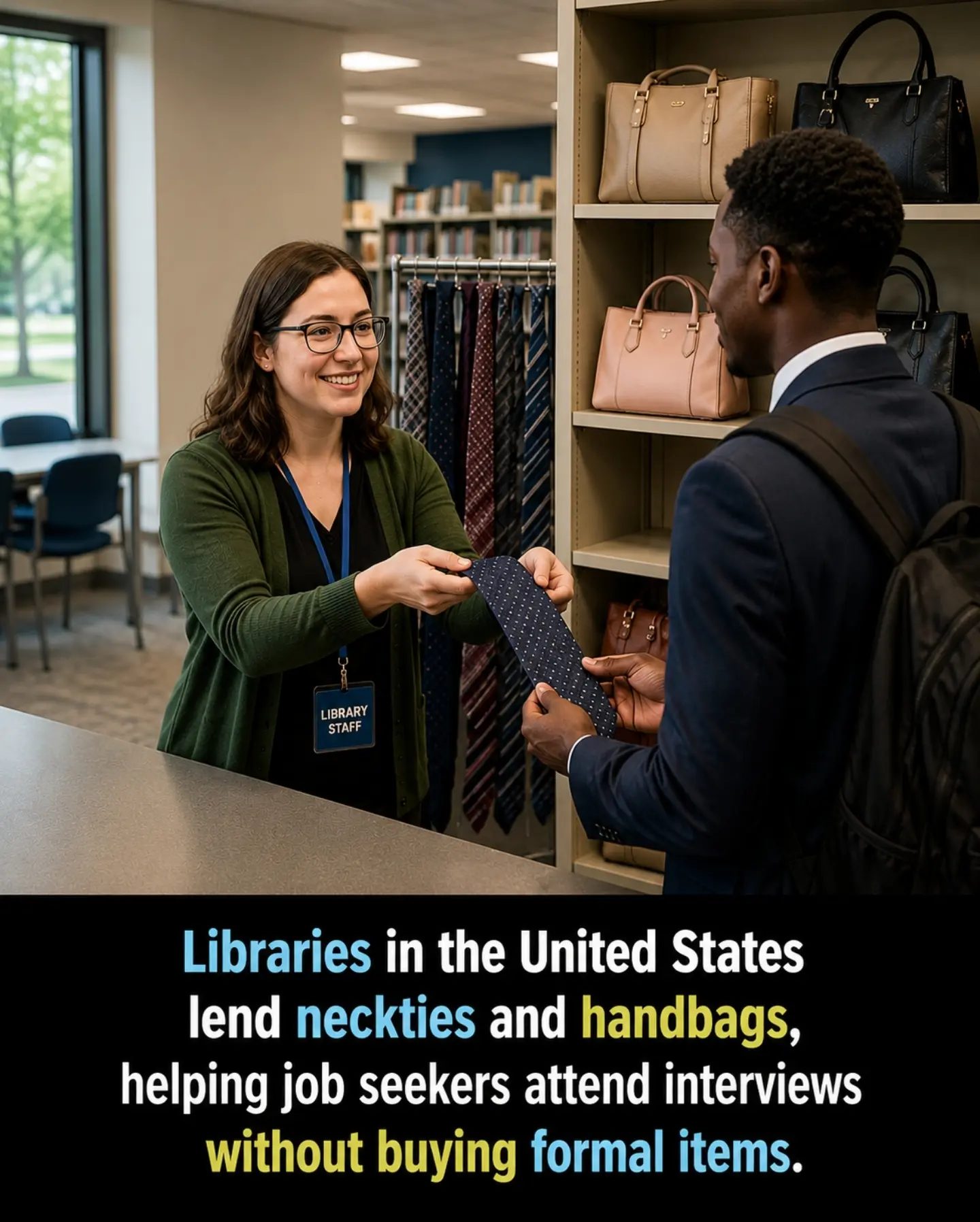 Libraries Lend Formal Attire to Help Job Seekers