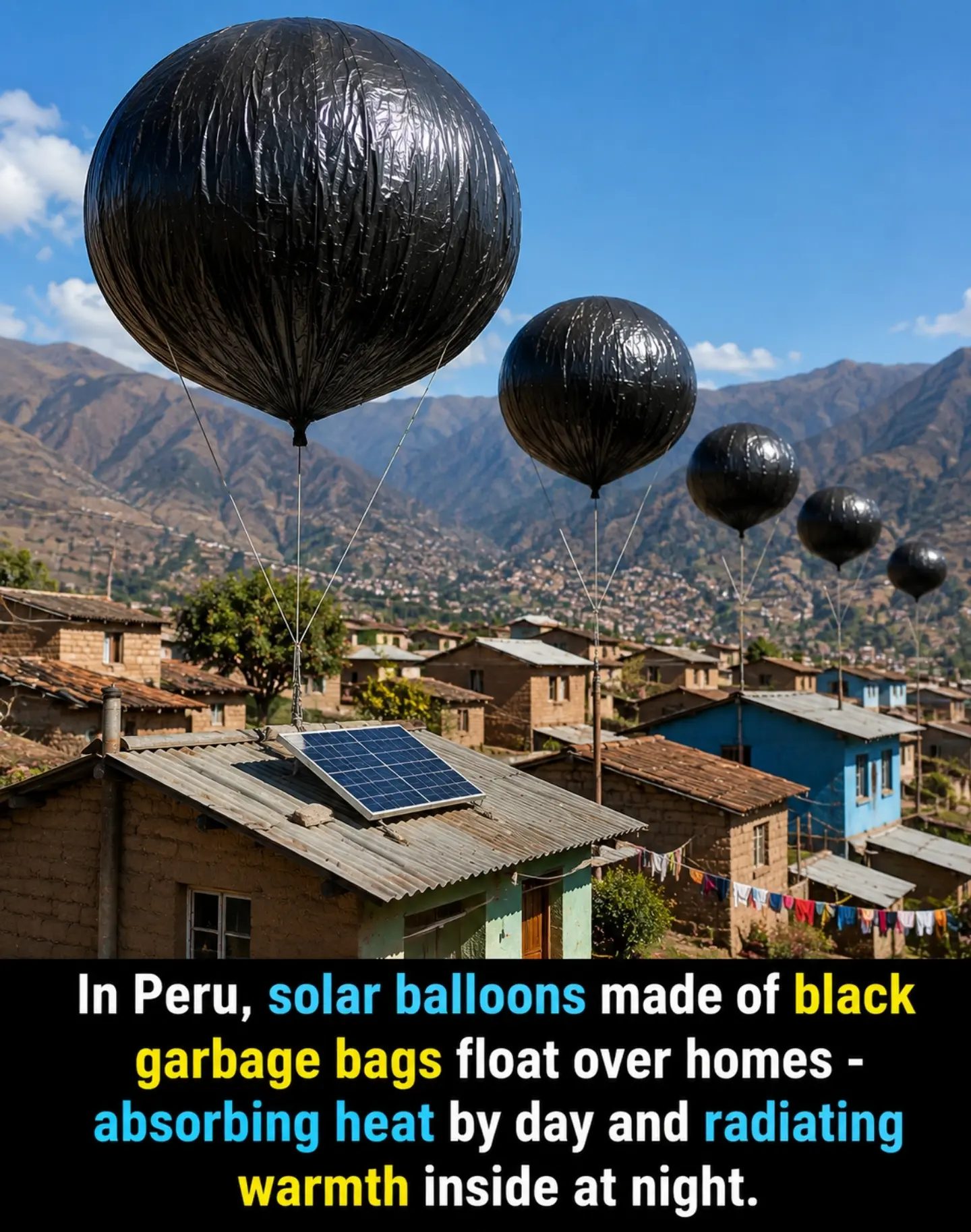 Sustainable Heating in Peru: The Solar Balloon Solution