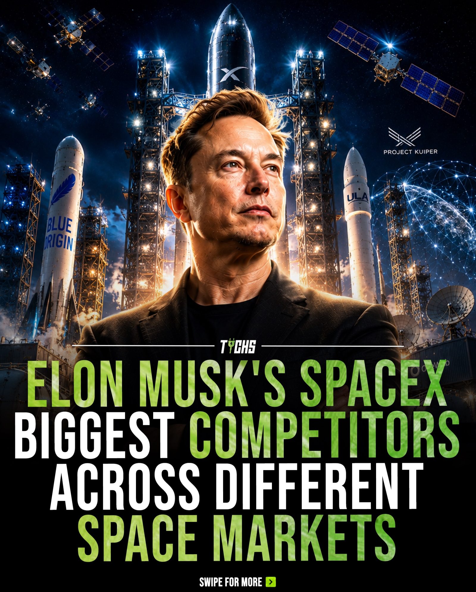 SpaceX's Space Rivals: Meet the Competition Beyond Rockets