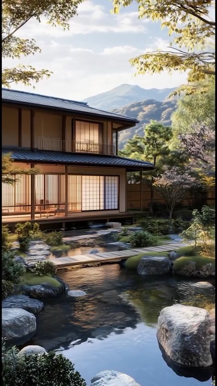 Discover Tranquil Japanese Garden and Interior Design Harmony