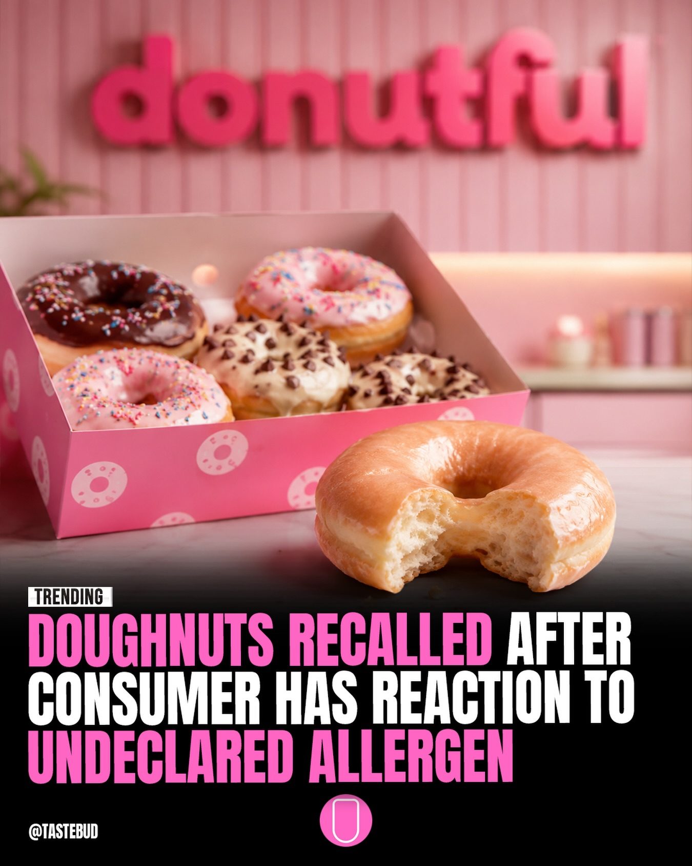Tastebud Donut Recall Due to Allergen