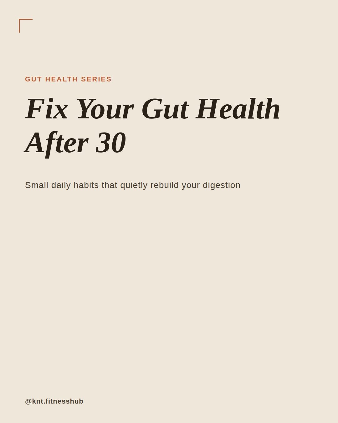 5 Habits to Improve Digestion After 30